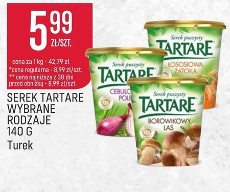 Tartare Serek puszysty borowikowy las 140 g
