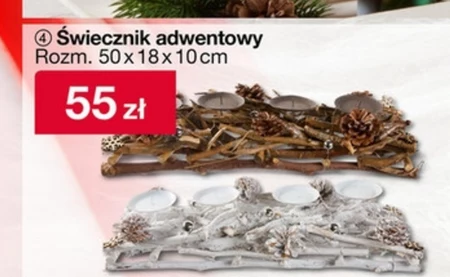 Świecznik adwentowy