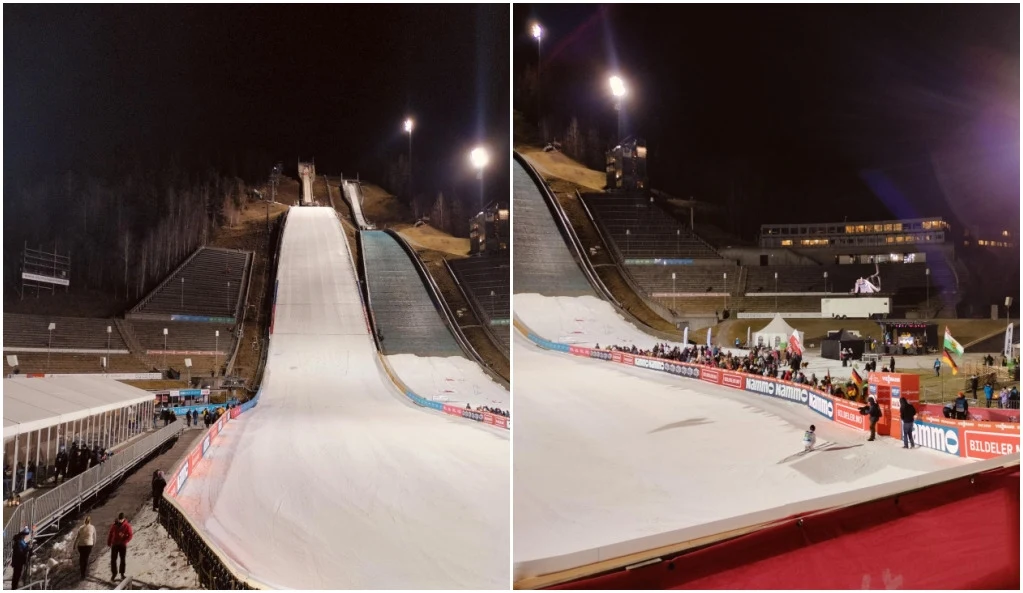 Puste trybuny w Lillehammer na inaugurację PŚ w skokach to był naprawdę smutny obrazek
