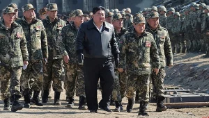 Północnokoreański generał ranny na froncie