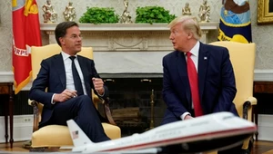 Mark Rutte oraz Donald Trump w Białym Domu (zdj. arch.)