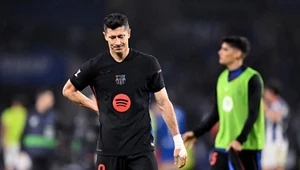 Robert Lewandowski z barwach FC Barcelona