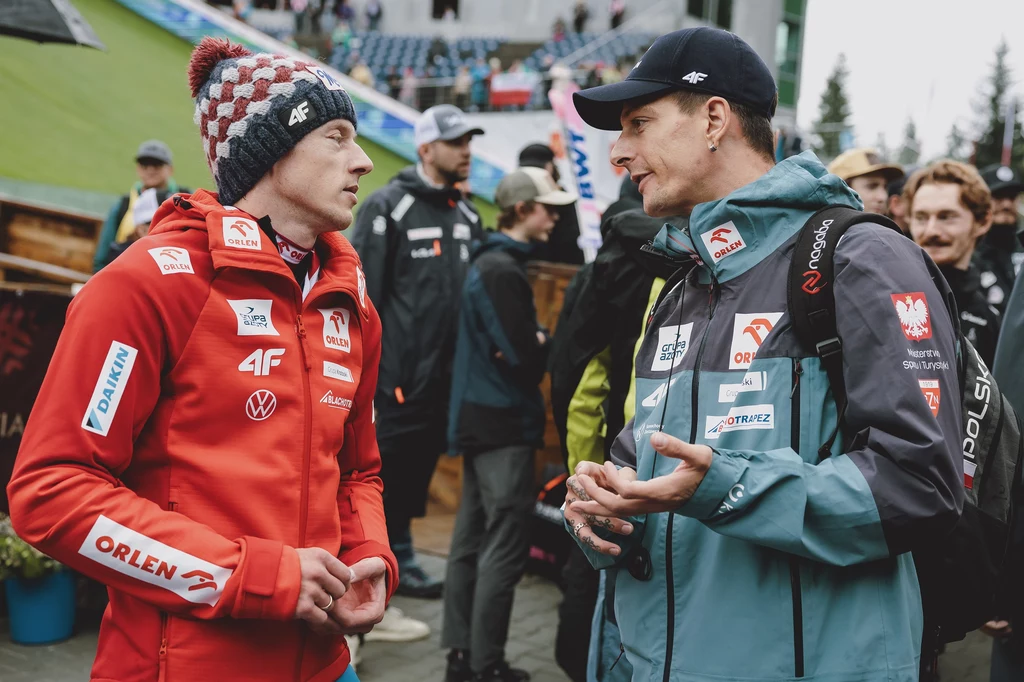 Dawid Kubacki i Thomas Thurnbichler Dawid Kubacki i Thomas Thurnbichler