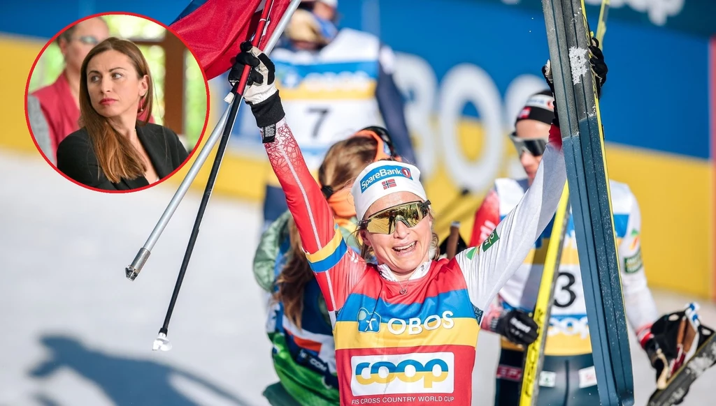 Therese Johaug i Justyna Kowalczyk-Tekieli Therese Johaug i Justyna Kowalczyk-Tekieli