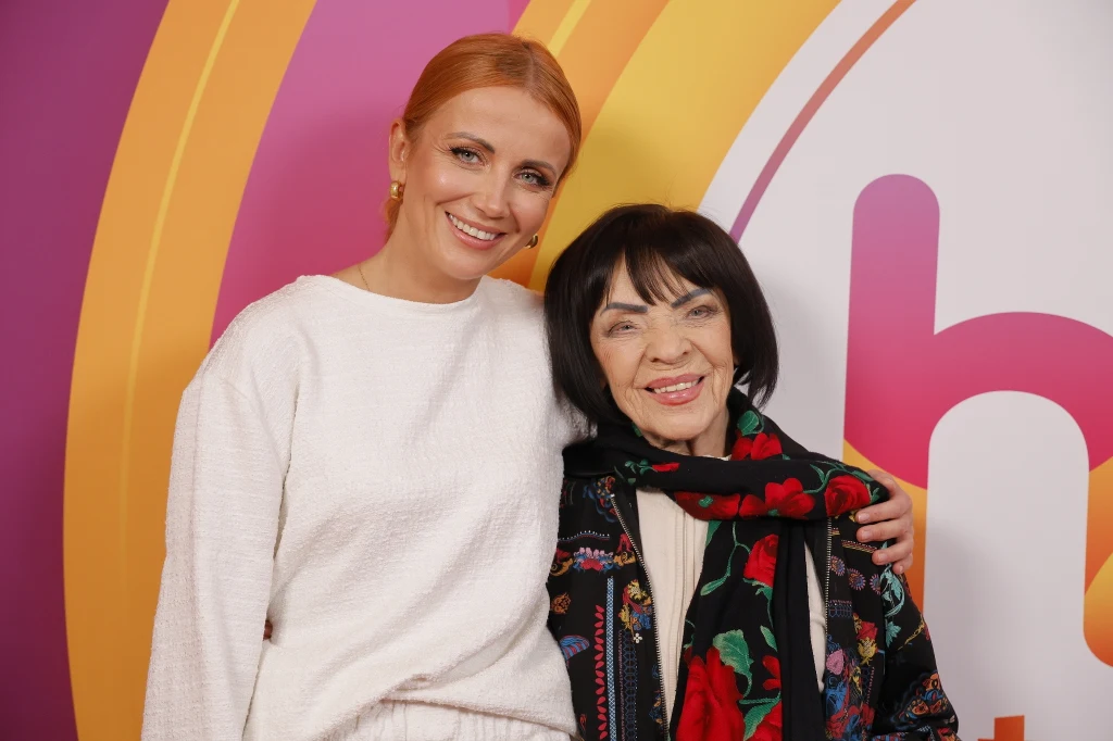 Katarzyna Zielińska i Sława Przybylska 