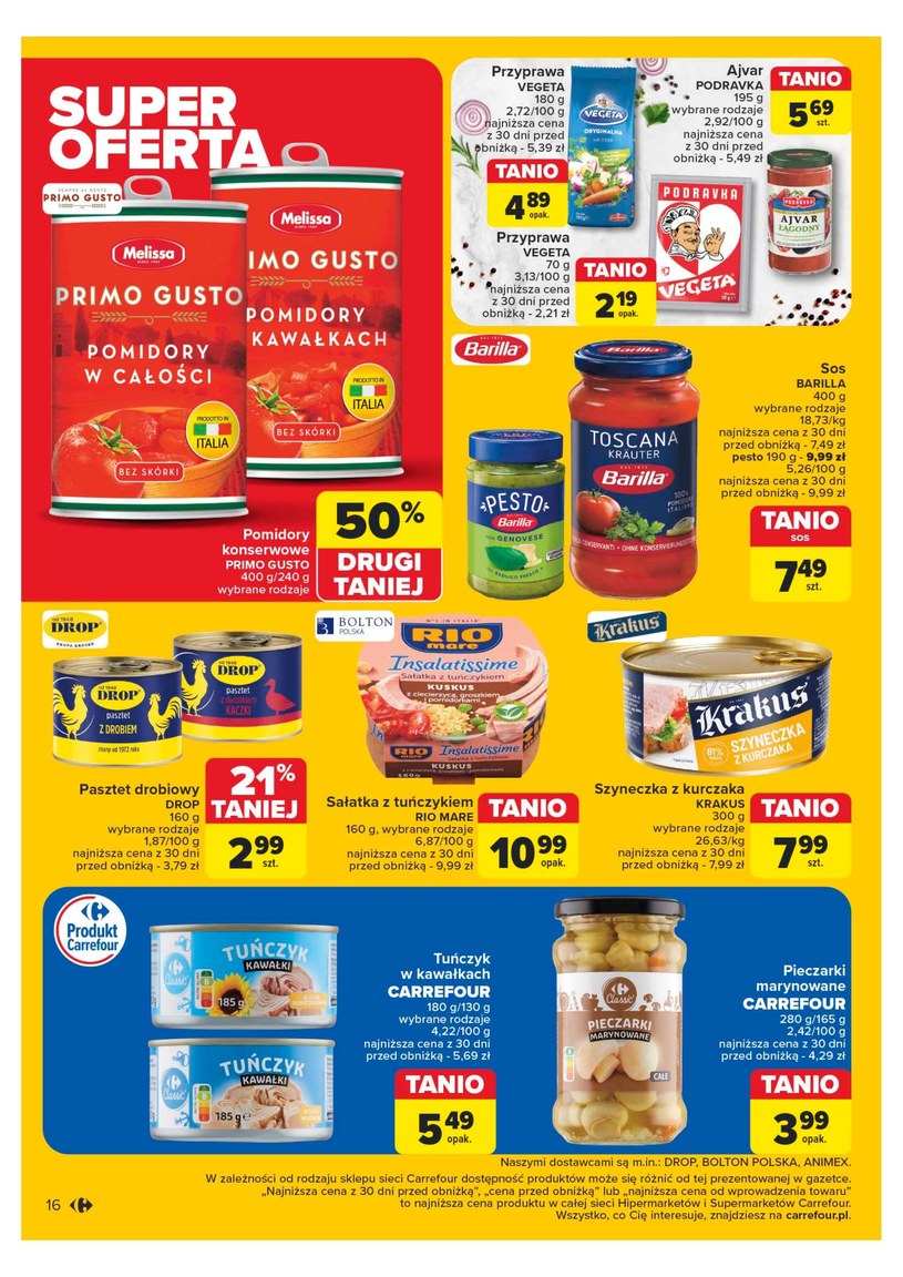 Gazetka: Zaskakujące oferty tygodnia - Carrefour - strona 16