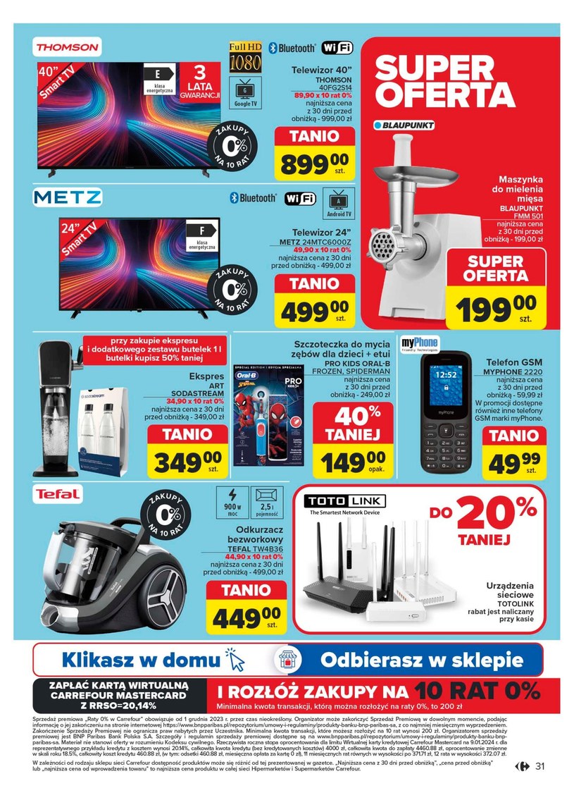 Gazetka: Zaskakujące oferty tygodnia - Carrefour - strona 31