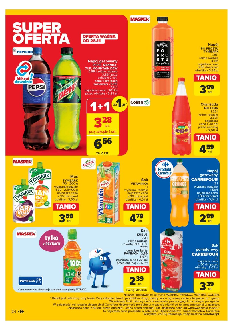 Gazetka: Zaskakujące oferty tygodnia - Carrefour - strona 24