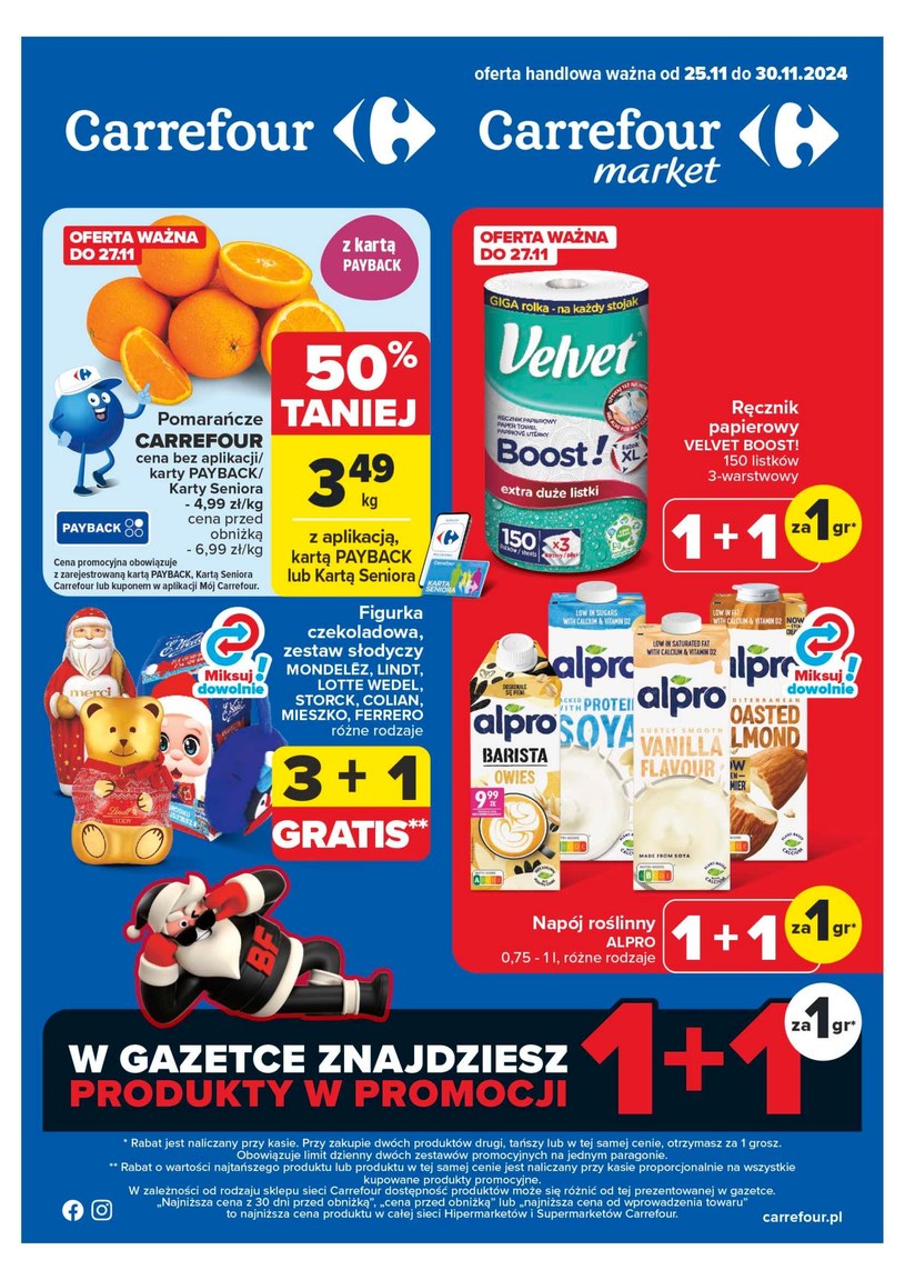 Gazetka promocyjna Carrefour - ważna od 25. 11. 2024 do 30. 11. 2024