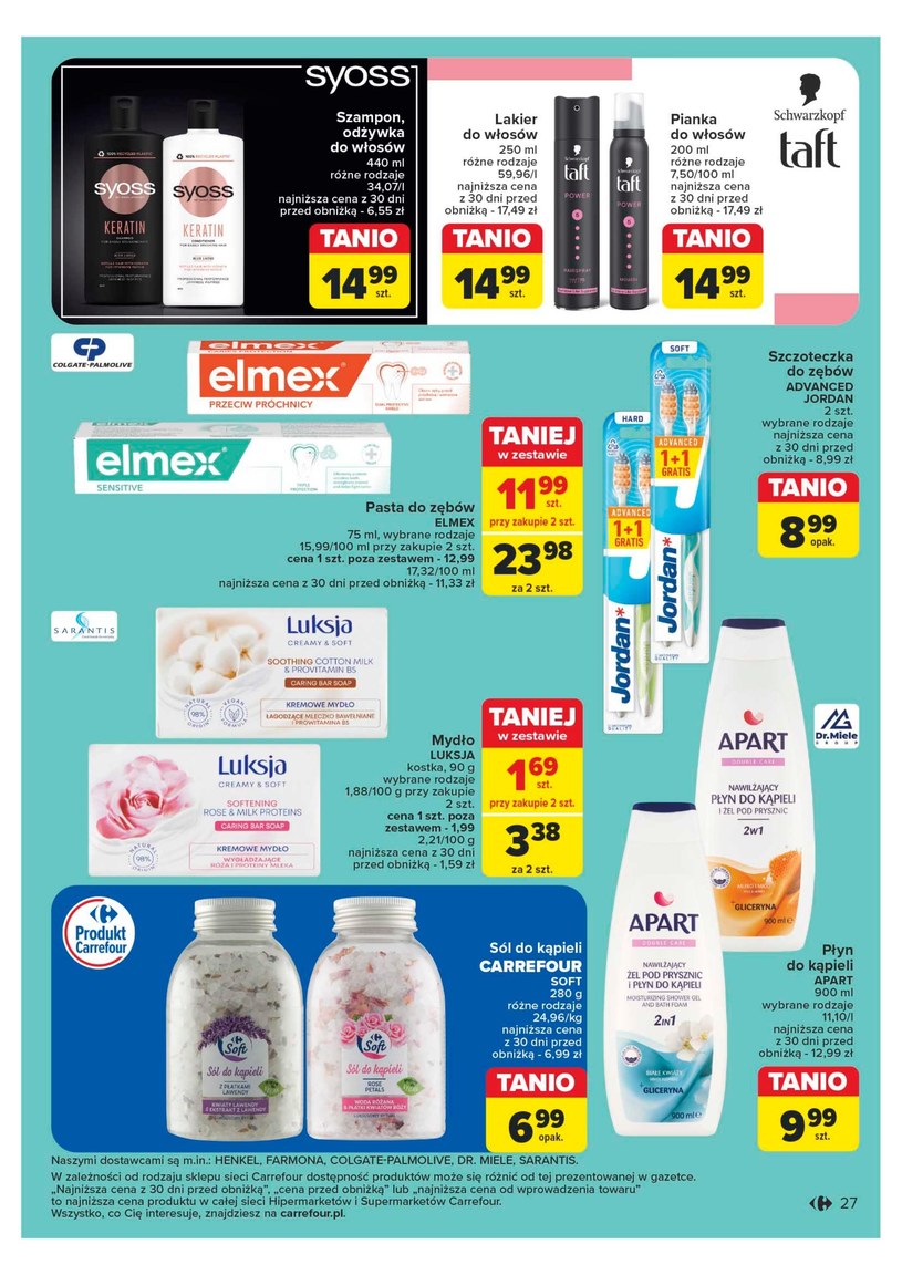 Gazetka: Zaskakujące oferty tygodnia - Carrefour - strona 27