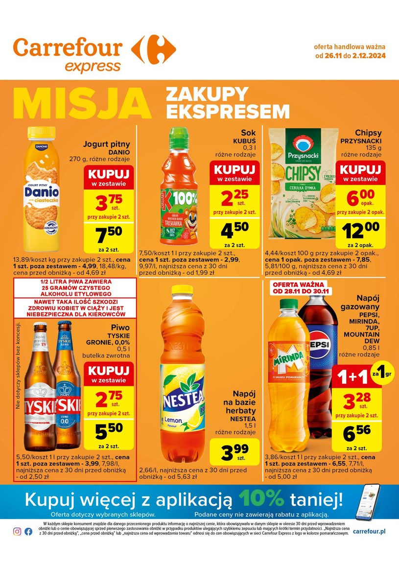 Gazetka promocyjna Carrefour Express - ważna od 26. 11. 2024 do 02. 12. 2024