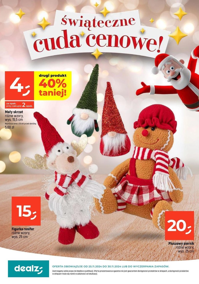 Gazetka promocyjna Dealz - ważna od 25. 11. 2024 do 30. 11. 2024