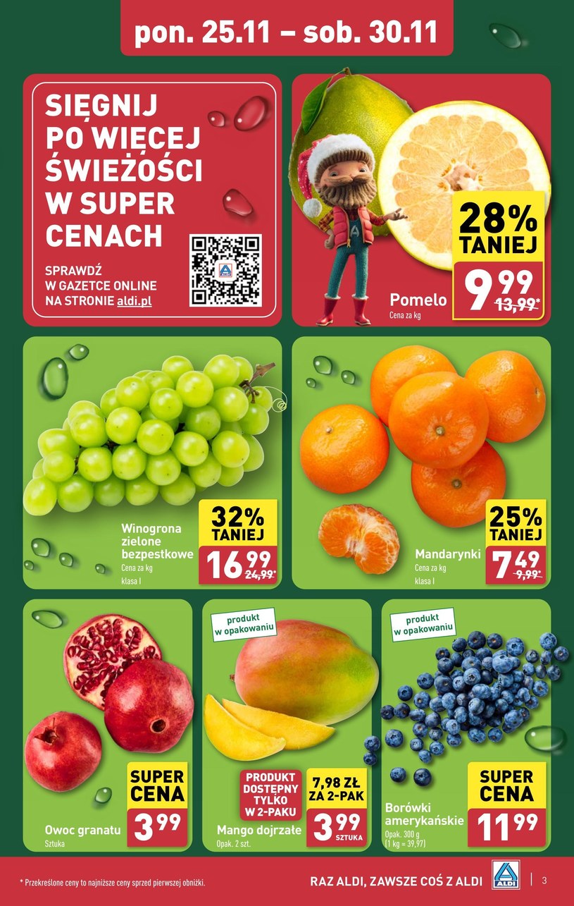 Gazetka: Borówki w super cenie! - Aldi - strona 3