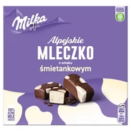 Milka Alpejskie Mleczko Pianka o smaku śmietankowym 330 g