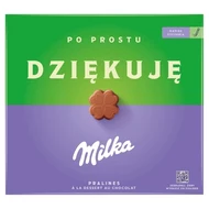 Milka Czekoladki mleczne z nadzieniem kakaowym 110 g