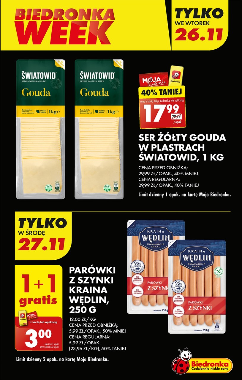 Gazetka: Olbrzymie promocje w Biedronce    - strona 3