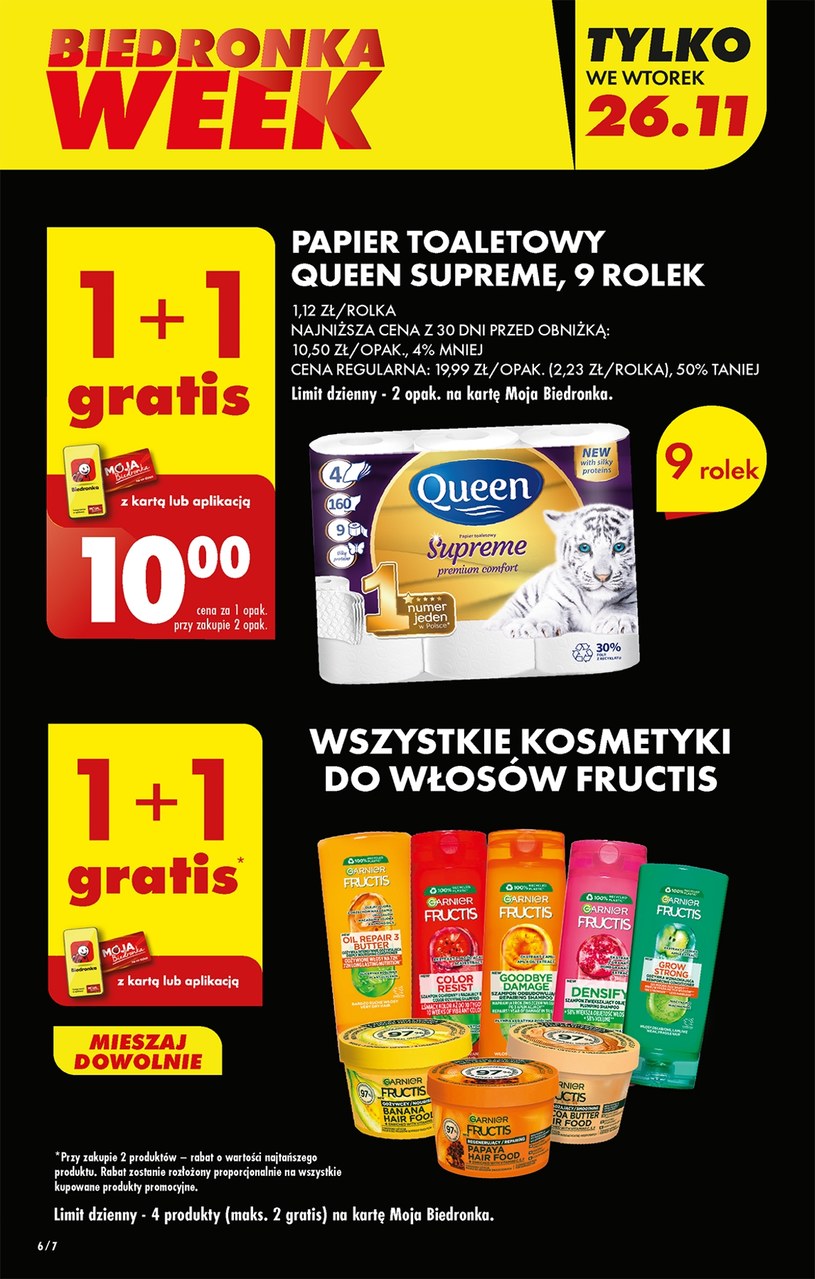 Gazetka: Olbrzymie promocje w Biedronce    - strona 6