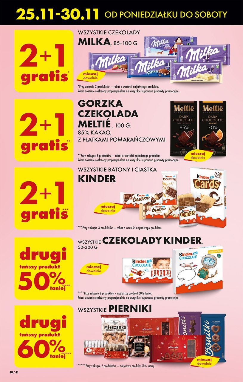 Gazetka: Olbrzymie promocje w Biedronce    - strona 40