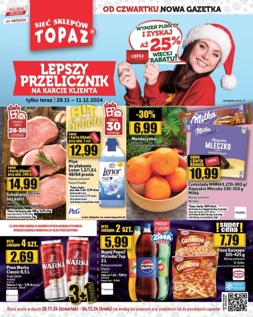 Gazetka: Andrzejkowe czary w Topaz - strona 1