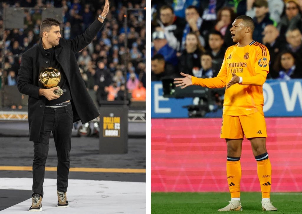 Rodri i Kylian Mbappe Rodri i Kylian Mbappe