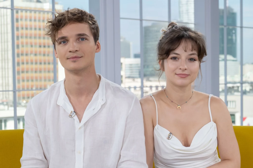 Jacek Sienkiewicz i Kasia Sienkiewicz z zespołu Kwiat Jabłoni
