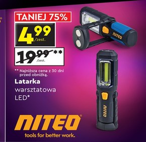 Latarka led Niteo Tools niska cena