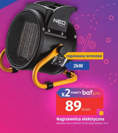 Nagrzewnica Neo Tools