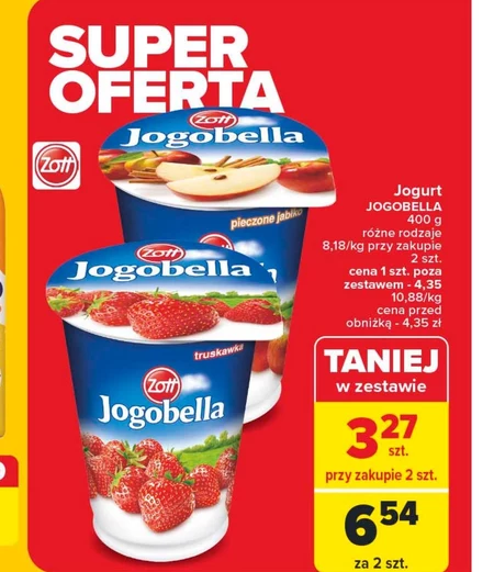 Zott Jogobella Jogurt owocowy Special 400 g