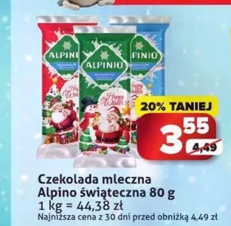 Czekolada Alpinio