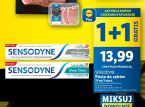 Sensodyne Deep Clean Pasta do zębów z fluorkiem 75 ml niska cena