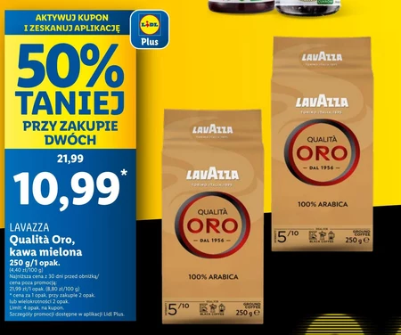 Lavazza Qualità Oro Perfect Symphony Mielona kawa palona 250 g