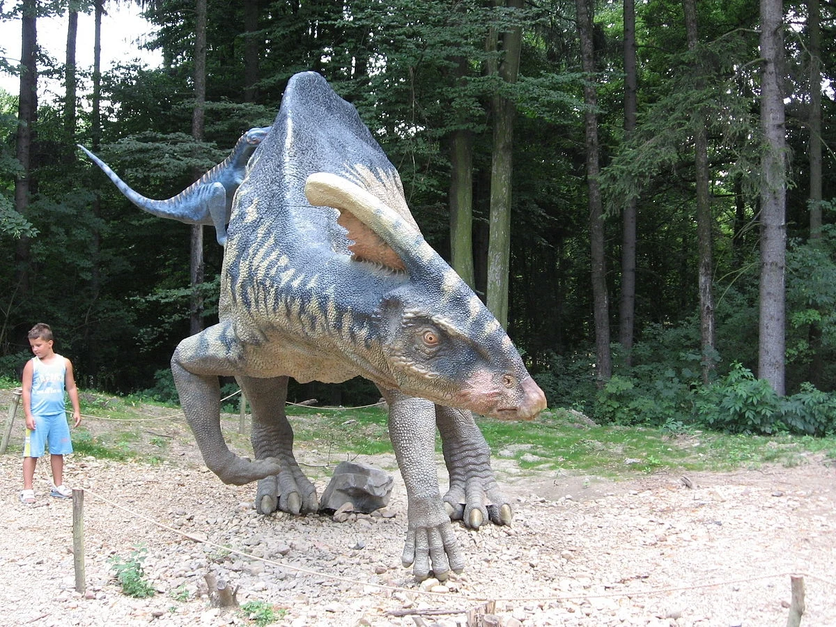 Model parazaurolofa