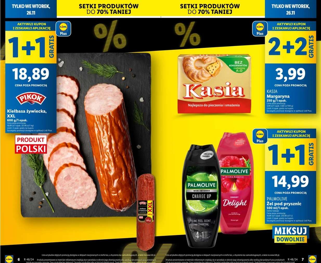 Wtorkowe oferty na Black Week w Lidlu