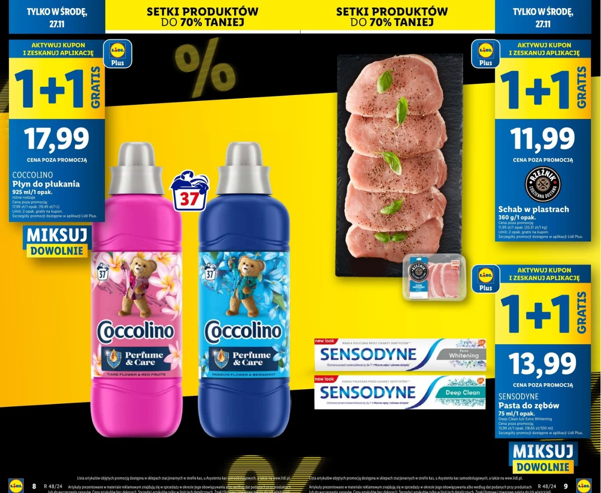 Środowe oferty na Black Week w Lidlu
