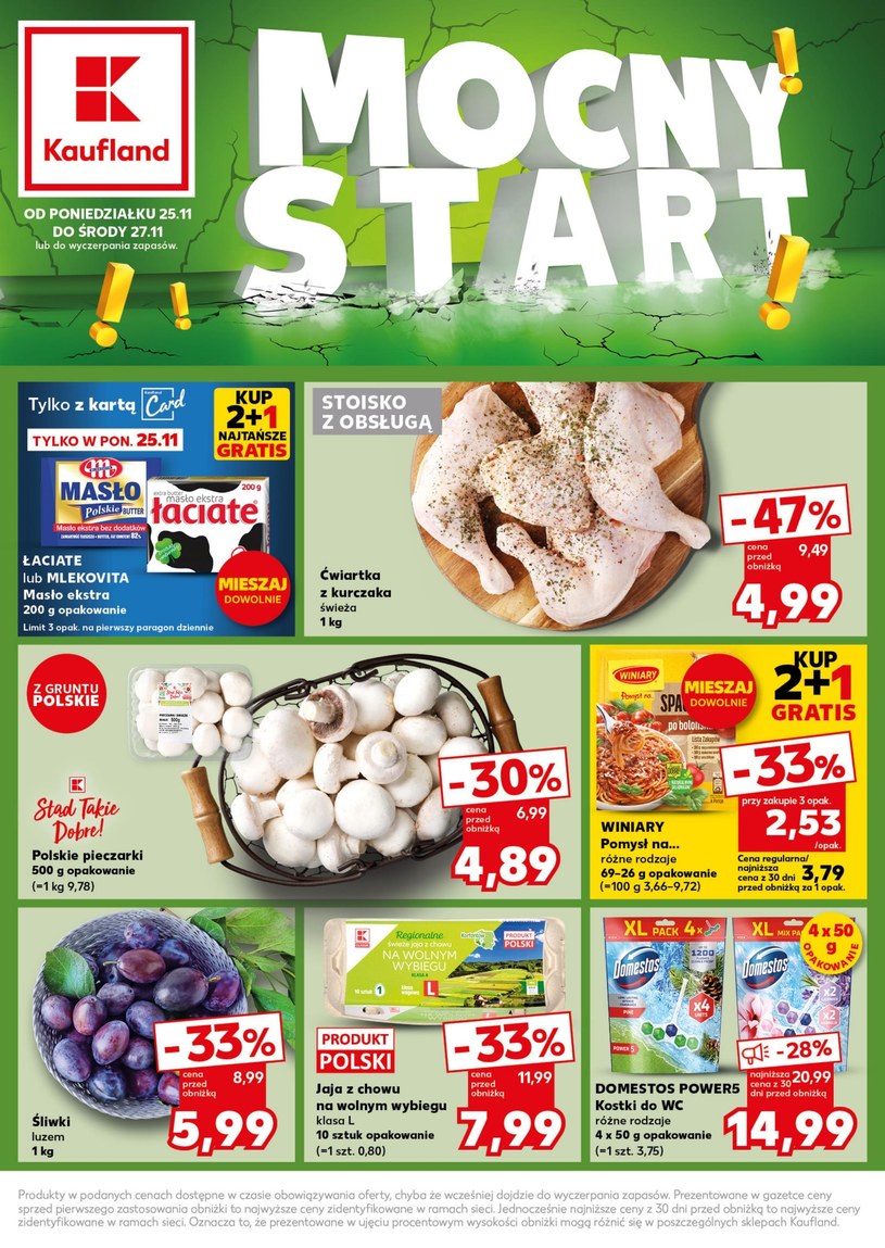 Gazetka promocyjna Kaufland - ważna od 25. 11. 2024 do 27. 11. 2024