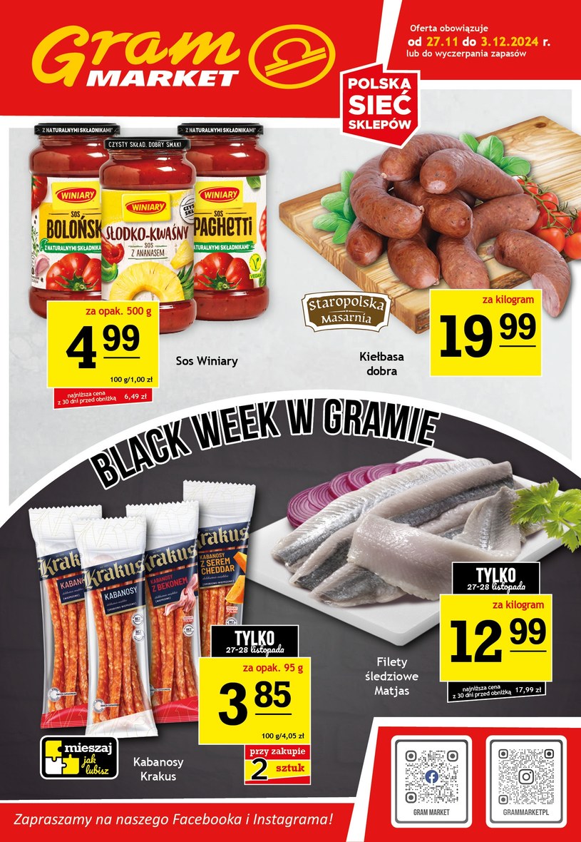 Gazetka: Na Mikołajki w Gram Market!  - strona 1