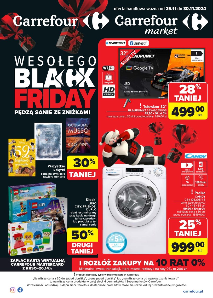 Gazetka: Wesołego Black Friday - Carrefour - strona 1