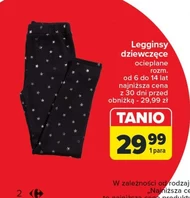 Legginsy dziewczęce