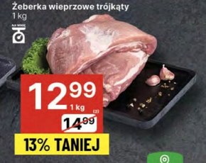 Żeberka wieprzowe niska cena