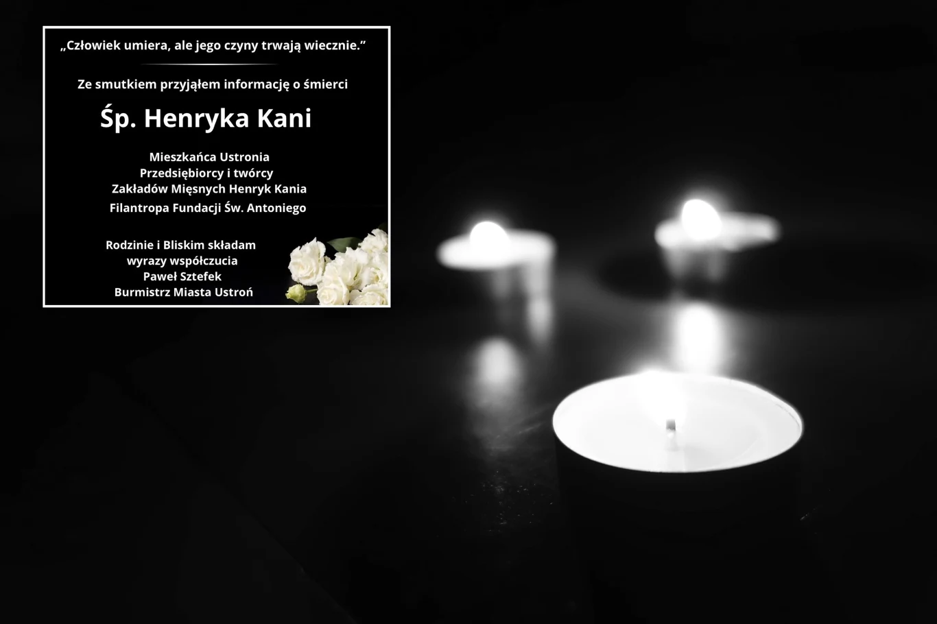 Nie żyje Henryk Kania Nie żyje Henryk Kania