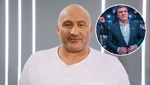 Marcin Najman i Dariusz Michalczewski (na małym zdjęciu)