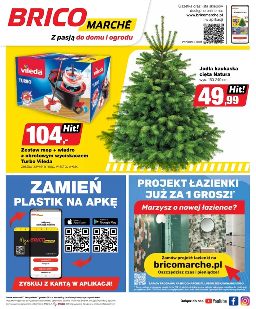 Gazetka promocyjna Bricomarche - ważna od 27. 11. 2024 do 07. 12. 2024