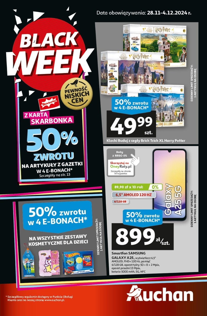 Gazetka: Black Week w Auchan!  - strona 1