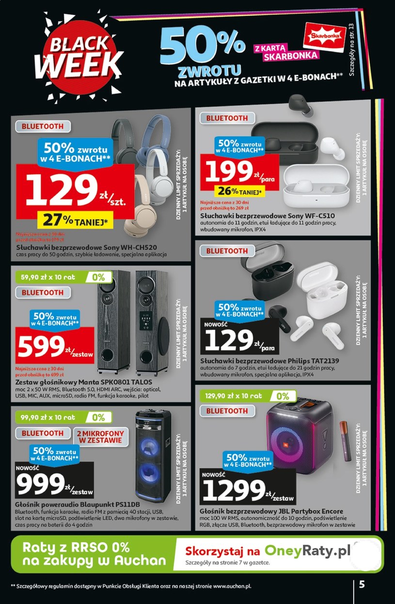 Gazetka: Black Week w Auchan!  - strona 5