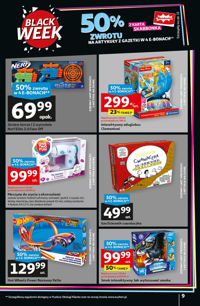 Gazetka: Black Week w Auchan!  - strona 9