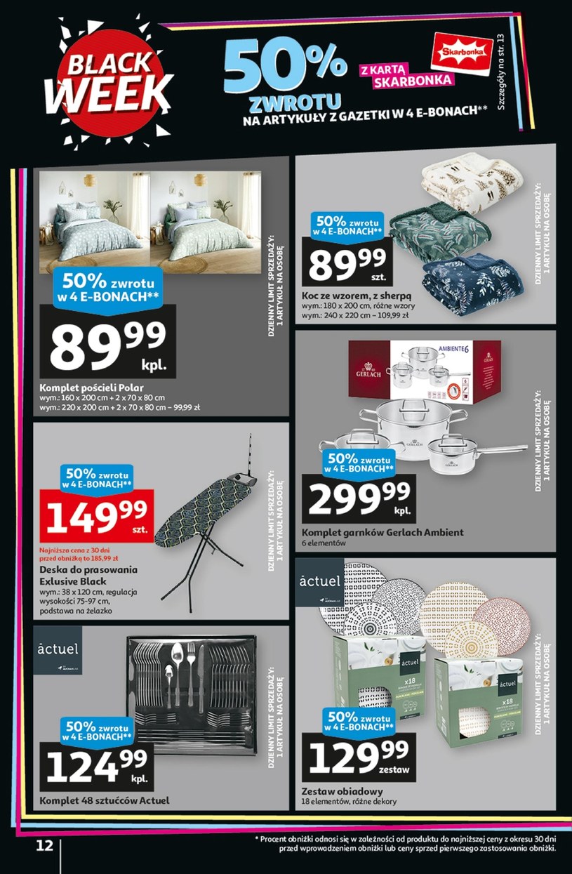 Gazetka: Black Week w Auchan!  - strona 12