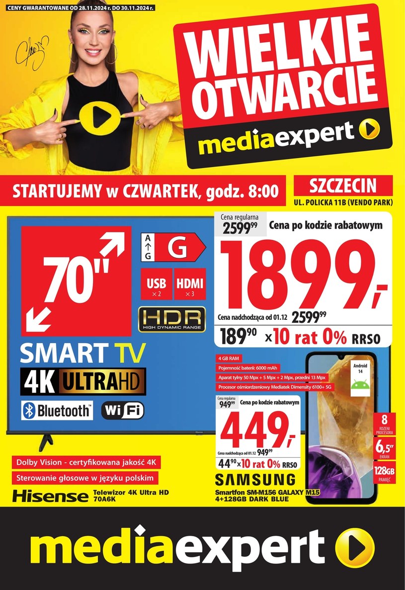 Gazetka promocyjna Media Expert - ważna od 28. 11. 2024 do 30. 11. 2024