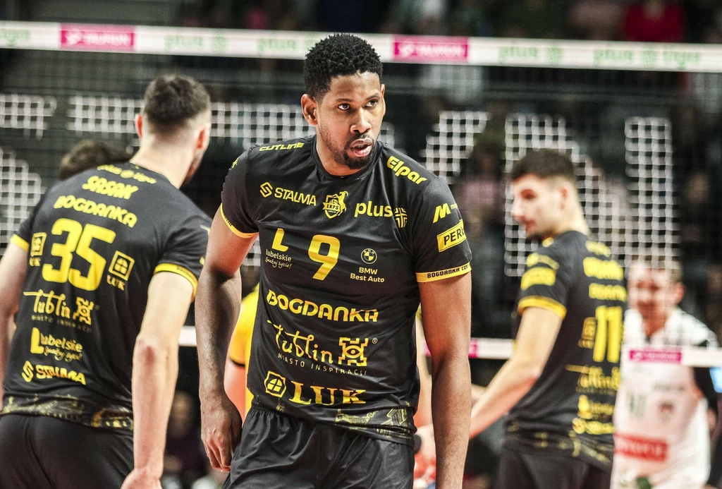 Wilfredo Leon w barwach Bogdanka LUK Lublin Wilfredo Leon w barwach Bogdanka LUK Lublin