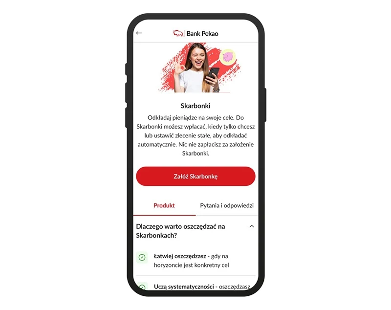 Nowa funkcjonalność Banku Pekao S.A. pozwala na utworzenie aż do dziesięciu Skarbonek