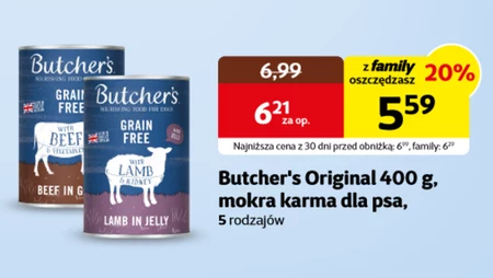 Karma dla psa Butcher's